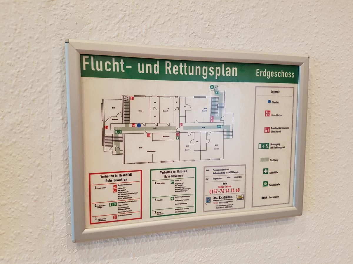 Pension Am Stadtrand Leipzig Buitenkant foto